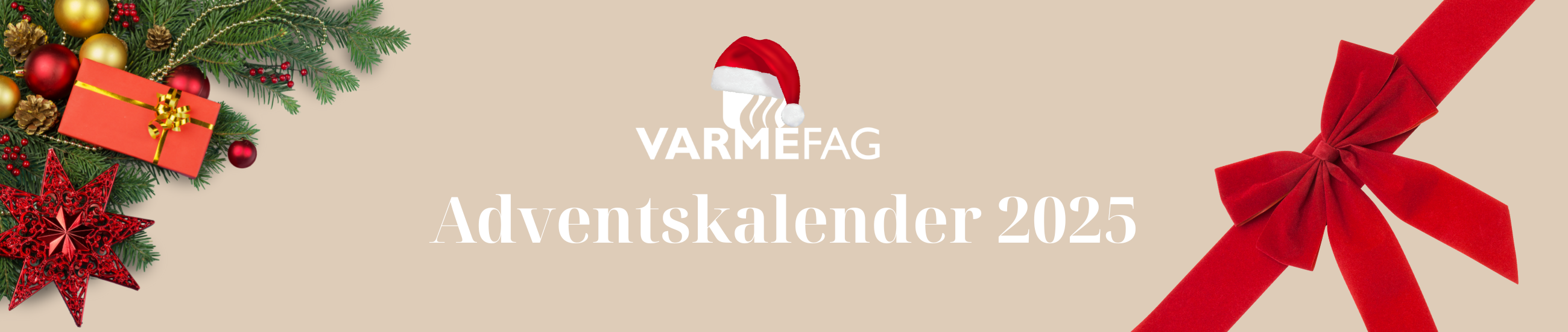 Illustrasjon av julemotiv for advenstkalender